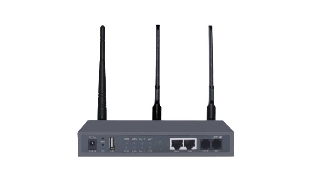 UC120-2O1W - IP PBX 60 მომხმარებელზე