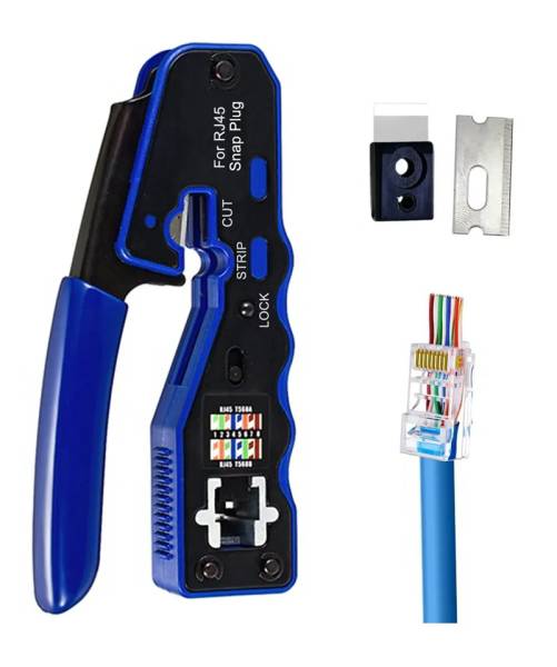 Crimping-Tool-RJ45-cutter - ჯეკმეიკერი (გამჭოლი კონექტორის გასაკეთებელი ინსტრუმენტი)