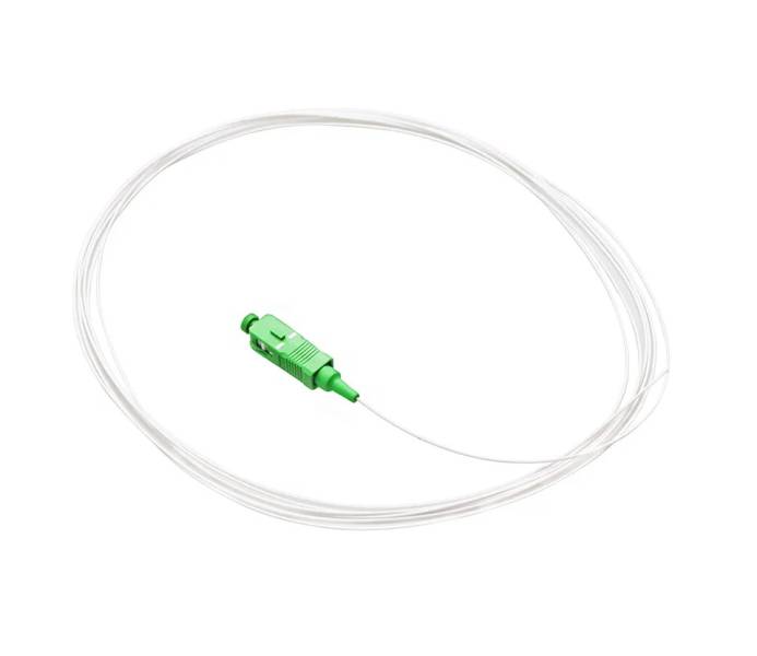 Pigtail-SC/APC-SM-W-0.9-1m - ფიგთეილი SM SC/APC 0.9mm 1m თეთრი