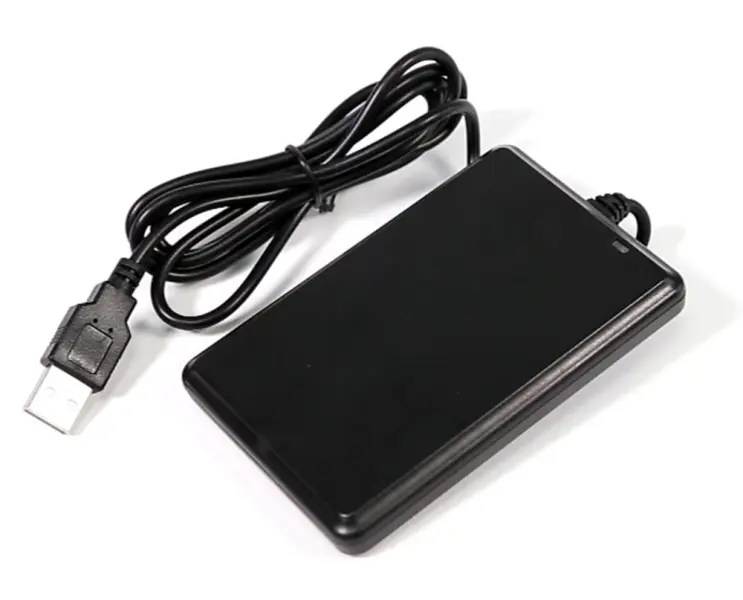 GM-08M-EM+MF - RFID USB წამკითხველი 125კჰც 13.56მჰც.